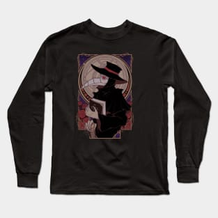 Dark Plague Doctor Long Sleeve T-Shirt